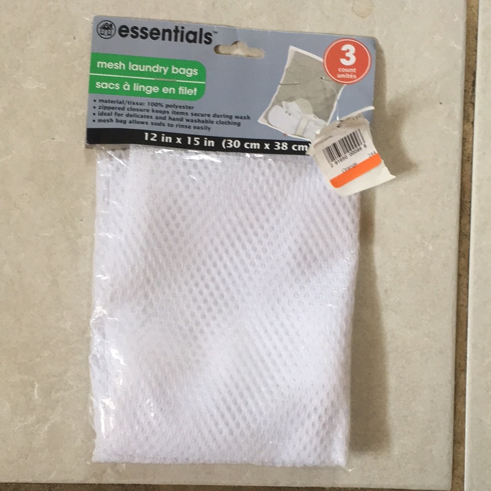 3 MESH LAUNDRY BAGS